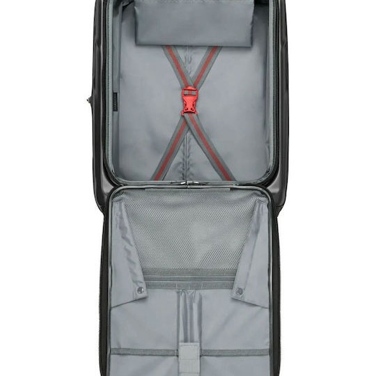 Wenger Carry-on Βαλίτσα Ταξιδίου Καμπίνας Σκληρή Μαύρη με 4 Ρόδες Ύψους 54εκ.