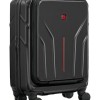 Wenger Carry-on Βαλίτσα Ταξιδίου Καμπίνας Σκληρή Μαύρη με 4 Ρόδες Ύψους 54εκ.