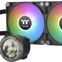 Thermaltake TH240 V2 Ultra ARGB (v2) Υδρόψυξη Επεξεργαστή Διπλού Ανεμιστήρα 120mm για Socket AM4/AM5/1700/1200/115x