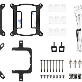 Thermaltake TH240 V2 ARGB Sync (v2) Υδρόψυξη Επεξεργαστή Διπλού Ανεμιστήρα 120mm για Socket 1200 Λευκή