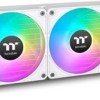 Thermaltake TH240 Ultra EX Snow Edition (v2) Υδρόψυξη Επεξεργαστή Διπλού Ανεμιστήρα 120mm για Socket AM4/AM5/1700/1200/115x με ARGB Φωτισμό