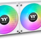 Thermaltake TH240 Ultra EX Snow Edition (v2) Υδρόψυξη Επεξεργαστή Διπλού Ανεμιστήρα 120mm για Socket AM4/AM5/1700/1200/115x με ARGB Φωτισμό