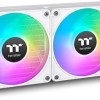 Thermaltake TH280 Ultra EX Snow Edition (v2) Υδρόψυξη Επεξεργαστή Διπλού Ανεμιστήρα 120mm για Socket AM4/AM5/1700/1200/115x με ARGB Φωτισμό