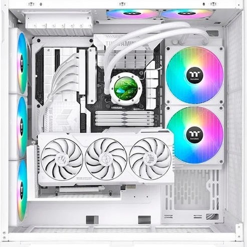 Thermaltake TH280 Ultra EX Snow Edition (v2) Υδρόψυξη Επεξεργαστή Διπλού Ανεμιστήρα 120mm για Socket AM4/AM5/1700/1200/115x με ARGB Φωτισμό