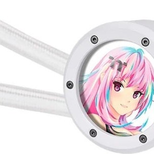 Thermaltake TH280 Ultra EX Snow Edition (v2) Υδρόψυξη Επεξεργαστή Διπλού Ανεμιστήρα 120mm για Socket AM4/AM5/1700/1200/115x με ARGB Φωτισμό