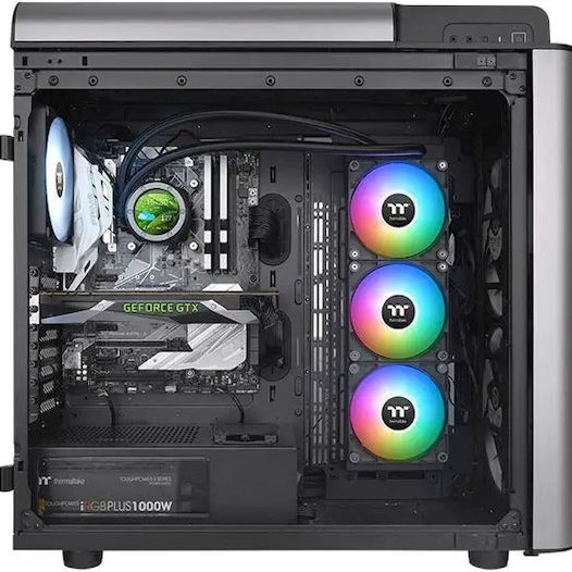 Thermaltake TH360 V2 Ultra ARGB Sync Υδρόψυξη Επεξεργαστή Τριπλού Ανεμιστήρα 120mm για Socket AM5/1700/1200/115x