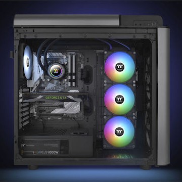 Thermaltake TH420 V2 ARGB Sync (v2) Υδρόψυξη Επεξεργαστή Τριπλού Ανεμιστήρα 140mm για Socket AM4/AM5/1700/1200/115x