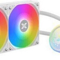 Xigmatek Fenix 240 Arctic Υδρόψυξη Επεξεργαστή Διπλού Ανεμιστήρα 120mm για Socket AM4/AM5/1700/1200 με ARGB Φωτισμό Λευκή