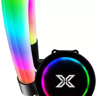 Xigmatek Neon AQUA 240 Υδρόψυξη Επεξεργαστή Διπλού Ανεμιστήρα 120mm για Socket AM4 με ARGB Φωτισμό