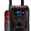 Einhell TE-CR 18 Li DAB+/FM/BT - Solo Επιτραπέζιο Ραδιόφωνο Μπαταρίας DAB+ με Bluetooth και USB Γκρι
