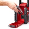 Einhell TE-CR 18 Li DAB+/FM/BT - Solo Επιτραπέζιο Ραδιόφωνο Μπαταρίας DAB+ με Bluetooth και USB Γκρι