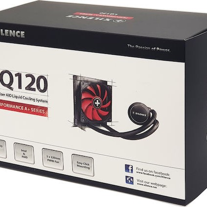 Xilence LiQuRizer LQ120 Υδρόψυξη Επεξεργαστή Μονού Ανεμιστήρα 120mm για Socket AM4/1200/115x