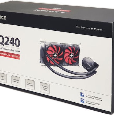 Xilence LiQuRizer LQ240 Υδρόψυξη Επεξεργαστή Διπλού Ανεμιστήρα 120mm για Socket AM4/1200/115x