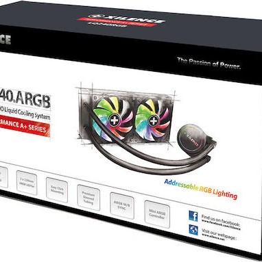 Xilence LiQuRizer LQ240 ARGB Υδρόψυξη Επεξεργαστή Διπλού Ανεμιστήρα 120mm για Socket 1200/115x