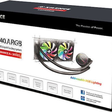 Xilence LiQuRizer LQ240 ARGB Υδρόψυξη Επεξεργαστή Διπλού Ανεμιστήρα 120mm για Socket 1200/115x