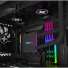 Xilence LiQuRizer LQ240PRO Υδρόψυξη Επεξεργαστή Διπλού Ανεμιστήρα 120mm για Socket AM4/AM5/1700/1200/115x με ARGB Φωτισμό