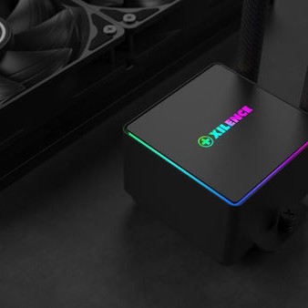 Xilence LiQuRizer LQ240PRO Υδρόψυξη Επεξεργαστή Διπλού Ανεμιστήρα 120mm για Socket AM4/AM5/1700/1200/115x με ARGB Φωτισμό