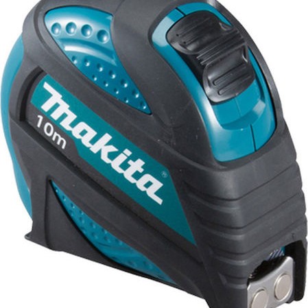 Makita Μετροταινία με Αυτόματη Επαναφορά και Μαγνήτη 10m