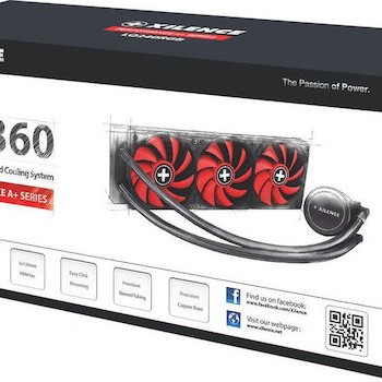 Xilence LiQuRizer LQ360 Υδρόψυξη Επεξεργαστή Τριπλού Ανεμιστήρα 120mm για Socket AM4/1200/115x