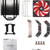 Xilence M704 Ψύκτρα Επεξεργαστή για Socket AM4/115x/AM3/AM3+ Κόκκινη
