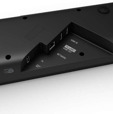 Yamaha TRUE X BAR SR-X40A Soundbar 2.1.2 Bluetooth, HDMI και Wi-Fi 180W με Τηλεχειριστήριο Light Gray