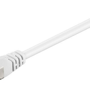 Goobay S/FTP Cat.6 Καλώδιο Δικτύου Ethernet 25m Λευκό 1τμχ