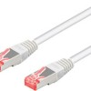 Goobay S/FTP Cat.6 Καλώδιο Δικτύου Ethernet 25m Λευκό 1τμχ