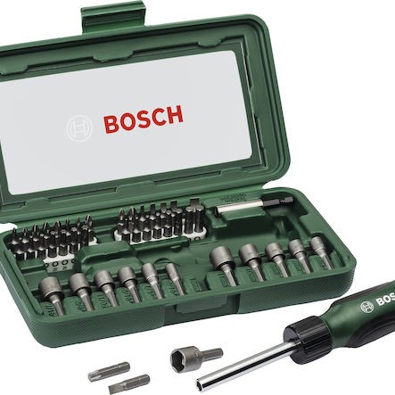 Bosch Κατσαβίδι Καστάνιας με 46 Μαγνητικές Εναλλασσόμενες Μύτες