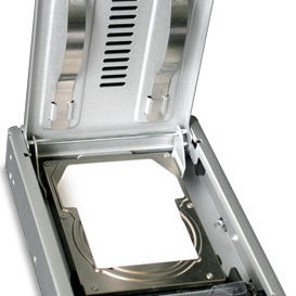 Icy Dock EZConvert PRO Enterprise Full Metal 2.5 to 3.5Inch SAS HDD/SSD Converter/Mounting kit for Internal 3.5Inch Drive Bay Ασημί (MB982IP-1S-1)