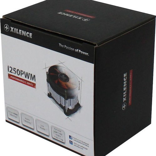 Xilence I250PWM Ψύκτρα Επεξεργαστή για Socket 115x Κόκκινη