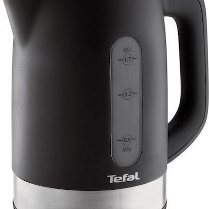 Tefal Snow Βραστήρας 1.7lt 2400W Μαύρος
