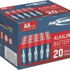 Ansmann Αλκαλικές Μπαταρίες AA 1.5V 20τμχ