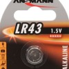 Ansmann Αλκαλική Μπαταρία Ρολογιών LR43 1.5V 1τμχ