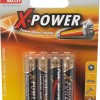 Ansmann X-Power Αλκαλικές Μπαταρίες AAA 1.5V 4τμχ