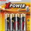Ansmann X-Power Αλκαλικές Μπαταρίες AA 1.5V 4τμχ