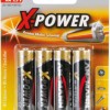 Ansmann X-Power Αλκαλικές Μπαταρίες AA 1.5V 4τμχ