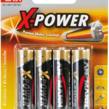 Ansmann X-Power Αλκαλικές Μπαταρίες AA 1.5V 4τμχ