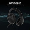 Corsair HS55 Stereo Over Ear Gaming Headset με σύνδεση 3.5mm Carbon
