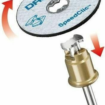 Dremel SC406 38.0mm Speedclic Starter Set Δίσκος Κοπής Μετάλλου 38mm 2τμχ 2615S406JC