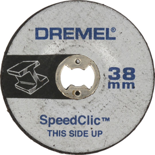 Dremel Speed Click SC541 Δίσκος Λείανσης Μετάλλου 38mm 2τμχ