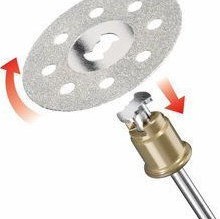 Dremel Διαμαντέ EZ SpeedClic SC545 Δίσκος Κοπής Δομικών Υλικών 38mm 2615S545JB