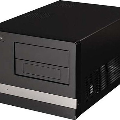 Silverstone SG02-F ​ Micro Tower Υπολογιστή σε Μαύρο χρώμα