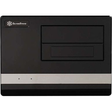 Silverstone SG02-F ​ Micro Tower Υπολογιστή σε Μαύρο χρώμα