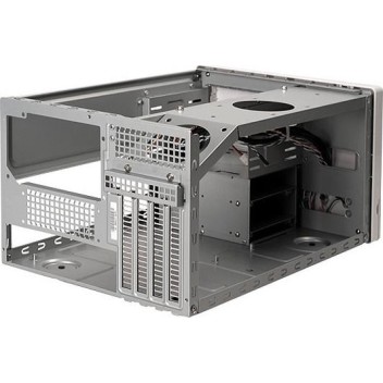 Silverstone SG02-F ​ Micro Tower Υπολογιστή σε Μαύρο χρώμα