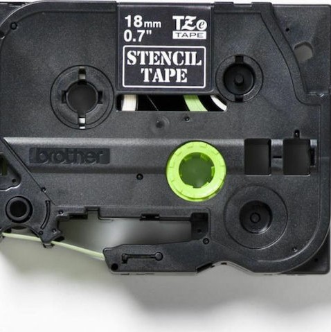 Brother Ταινία Ετικετογράφου 3m x 18mm σε Λευκό Χρώμα