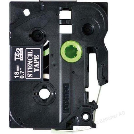 Brother Ταινία Ετικετογράφου 3m x 18mm σε Λευκό Χρώμα