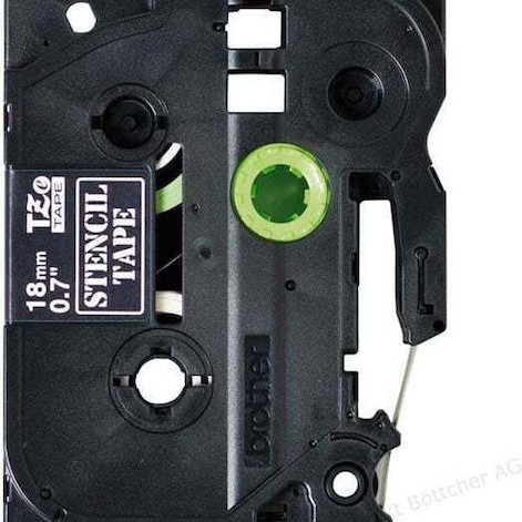 Brother Ταινία Ετικετογράφου 3m x 18mm σε Λευκό Χρώμα