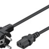 Goobay Schuko - IEC C13 Cable 1.5m Μαύρο 68604