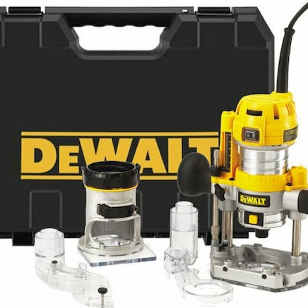 Dewalt Κάθετη Φρέζα 900W με Ρύθμιση Ταχύτητας και με Σύστημα Αναρρόφησης
