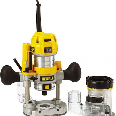 Dewalt Κάθετη Φρέζα 900W με Ρύθμιση Ταχύτητας και με Σύστημα Αναρρόφησης